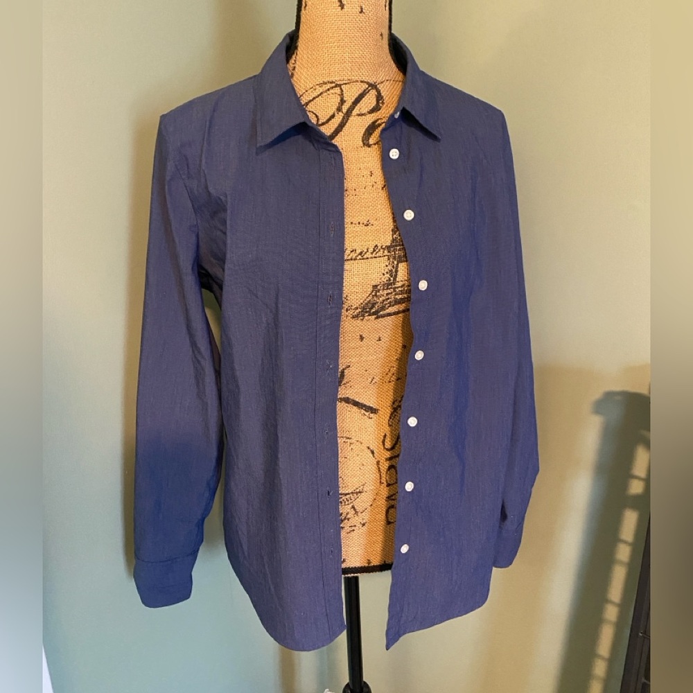 Banana Republic Navy Button Down Shirt
